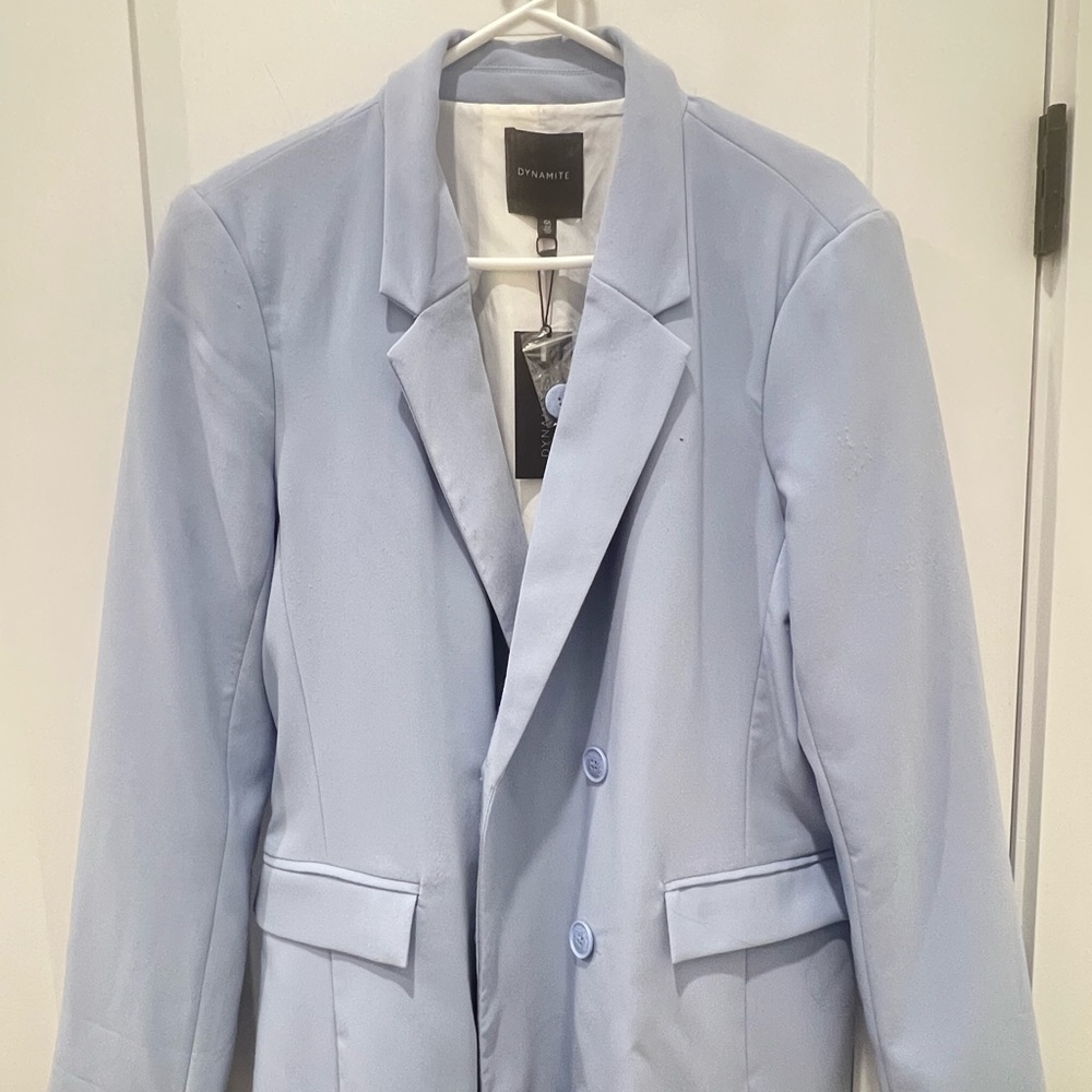 Dynamite Light Blue Blazer
